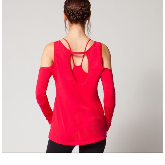 Splits59 Cold Shoulder Long Sleeve Top - Picture 2 of 11